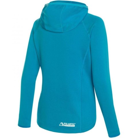 Bluza damska z kapturem Viking Jukon Hoodie Lady szybkoschnąca turkusowa (730/23/0900/70) Viking