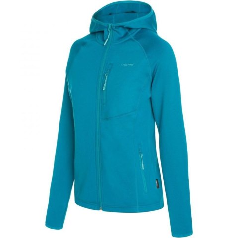 Bluza damska z kapturem Viking Jukon Hoodie Lady szybkoschnąca turkusowa (730/23/0900/70) Viking