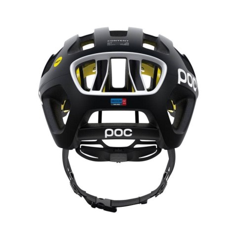 Kask rowerowy damski/męski POC Octal Mips Uranium Black Matt czarny (10801_1037) POC
