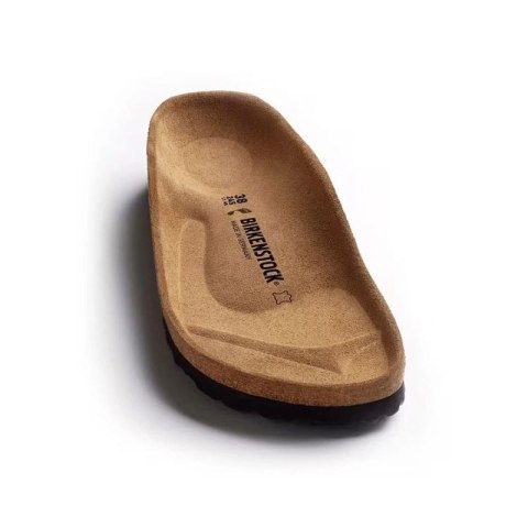 Klapki Birkenstock Arizona Kids Birko-Flor Nubuk Mocha narrow wąskie dziecięce młodzieżowe (0552893) Birkenstock