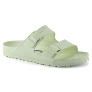 Klapki męskie Birkenstock Arizona Essentials EVA Regular Faded Lime na szeroką stopę piankowe (1024571) Birkenstock