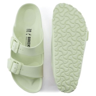 Klapki męskie Birkenstock Arizona Essentials EVA Regular Faded Lime na szeroką stopę piankowe (1024571) Birkenstock