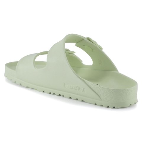 Klapki męskie Birkenstock Arizona Essentials EVA Regular Faded Lime na szeroką stopę piankowe (1024571) Birkenstock