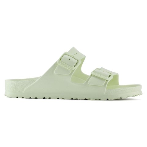 Klapki męskie Birkenstock Arizona Essentials EVA Regular Faded Lime na szeroką stopę piankowe (1024571) Birkenstock