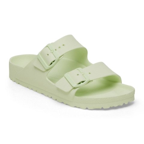 Klapki męskie Birkenstock Arizona Essentials EVA Regular Faded Lime na szeroką stopę piankowe (1024571) Birkenstock