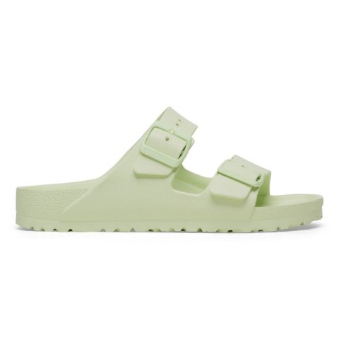 Klapki męskie Birkenstock Arizona Essentials EVA Regular Faded Lime na szeroką stopę piankowe (1024571) Birkenstock