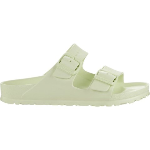 Klapki męskie Birkenstock Arizona Essentials EVA Regular Faded Lime na szeroką stopę piankowe (1024571) Birkenstock
