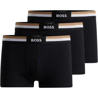 Zestaw bokserek męskich Boss Trunk 3P NERO czarne (50516542-001) Boss