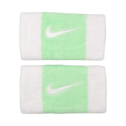 Frotki na nadgarstek Nike Swoosh Doublewide Wristbands 2 szt. N0001586117OS Nike