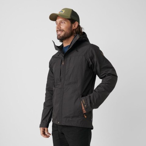 Kurtka z kapturem zimowa męska Fjällräven Skogsö Jacket M outdoorowa ocieplana szara (F81698-030) Fjällräven