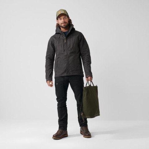 Kurtka z kapturem zimowa męska Fjällräven Skogsö Jacket M outdoorowa ocieplana szara (F81698-030) Fjällräven