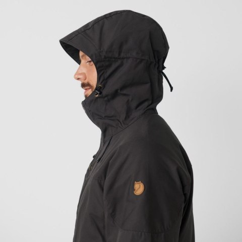Kurtka z kapturem zimowa męska Fjällräven Skogsö Jacket M outdoorowa ocieplana szara (F81698-030) Fjällräven