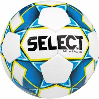 Piłka nożna Select Numero 10 biało-niebiesko-żółta 16806 Select