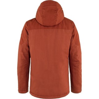 Kurtka z kapturem zimowa męska Fjällräven Skogsö Padded Jacket outdoorwa pomarańczowa (F82279-215) Fjällräven