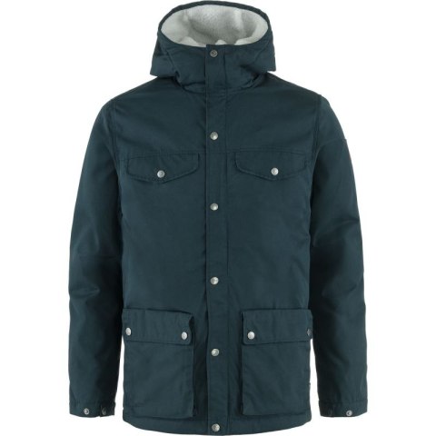 Kurtka zimowa outdoorowa męska Fjällräven Greenland Winter Jacket M Dark Navy granatowa (F87122-555) Fjällräven