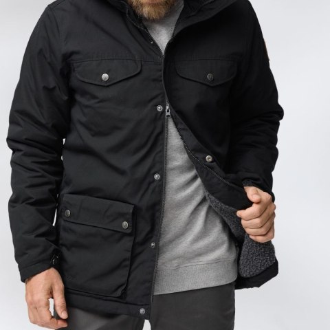 Kurtka zimowa outdoorowa męska Fjällräven Greenland Winter Jacket M Dark Navy granatowa (F87122-555) Fjällräven