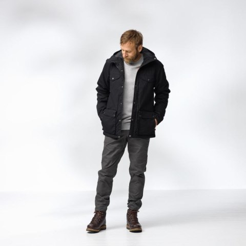 Kurtka zimowa outdoorowa męska Fjällräven Greenland Winter Jacket M Dark Navy granatowa (F87122-555) Fjällräven