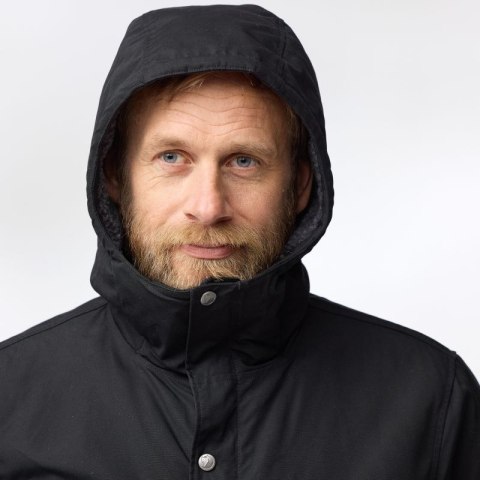 Kurtka zimowa outdoorowa męska Fjällräven Greenland Winter Jacket M Dark Navy granatowa (F87122-555) Fjällräven