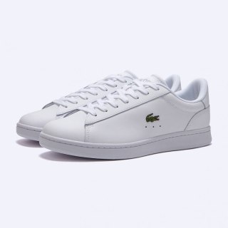 Sneakersy męskie Carnaby Set buty sportowe tenisówki trampki białe (748SMA010521G) Lacoste