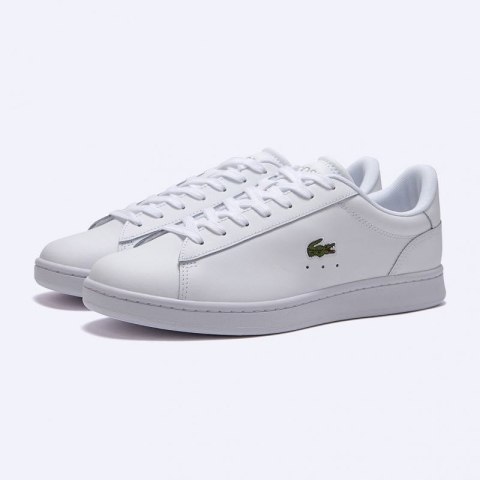 Sneakersy męskie Carnaby Set buty sportowe tenisówki trampki białe (748SMA010521G) Lacoste