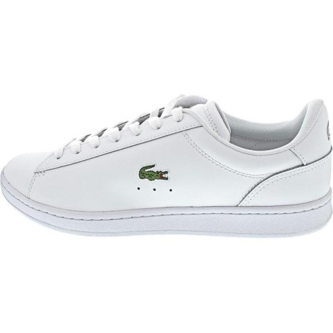 Sneakersy męskie Carnaby Set buty sportowe tenisówki trampki białe (748SMA010521G) Lacoste