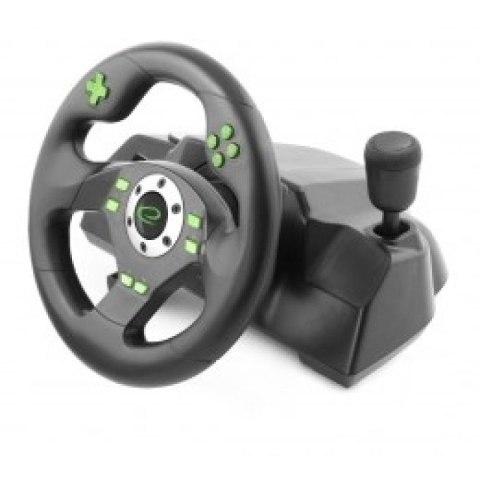 Kierownica Esperanza Drift EGW101 (PC, PS3; kolor czarny)
