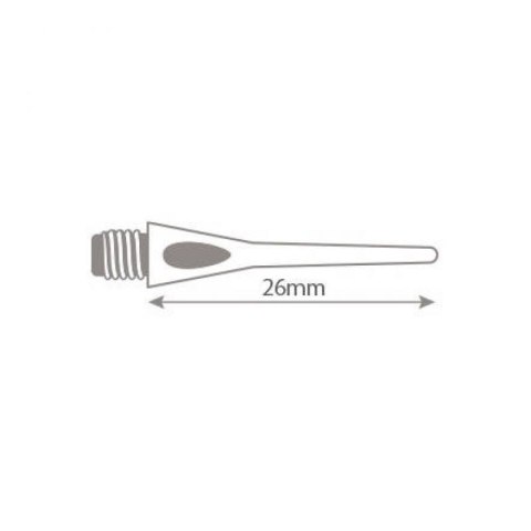 Końcówki do rzutek Softip Harrows Spare Dimple 100 szt BOX Harrows