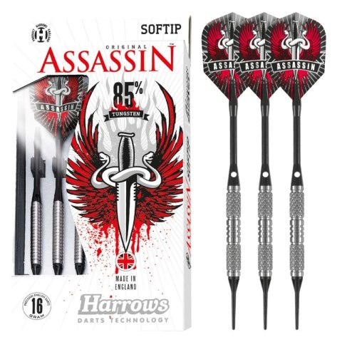 Rzutki Harrows Assassin 85% Softip HS-TNK-000013252 Harrows