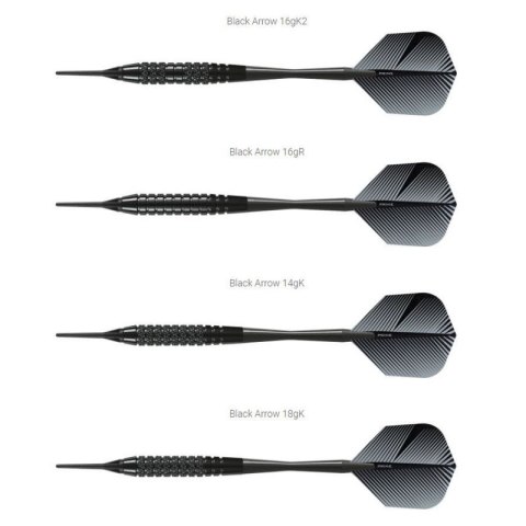 Rzutki Harrows Black Arrow Softip HS-TNK-000013120 Harrows