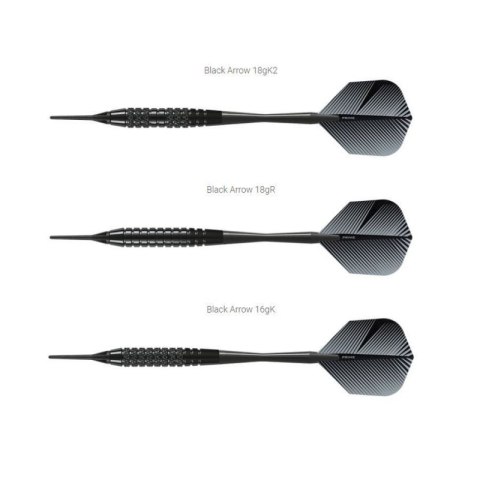 Rzutki Harrows Black Arrow Softip HS-TNK-000013120 Harrows