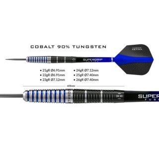 Rzutki Harrows COBALT 90% Steeltip HS-TNK-000013299 Harrows