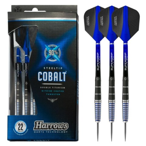 Rzutki Harrows COBALT 90% Steeltip HS-TNK-000013299 Harrows