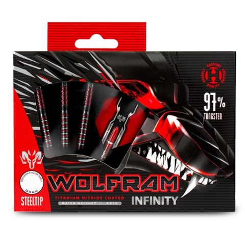 Rzutki Harrows Wolfram Infinity 97% Steeltip HS-TNK-000013387 Harrows