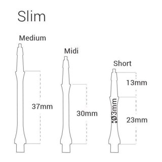 Shafty Harrows Clic Slim HS-TNK-000013642 Harrows