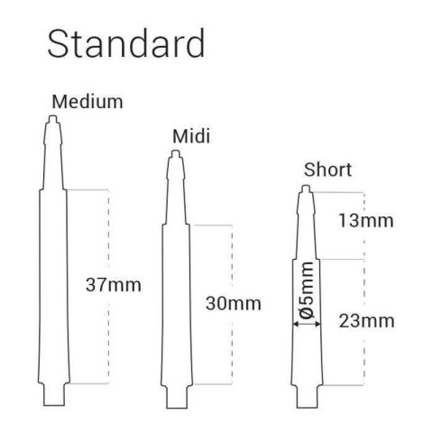 Shafty Harrows Clic Standard HS-TNK-000013660 Harrows