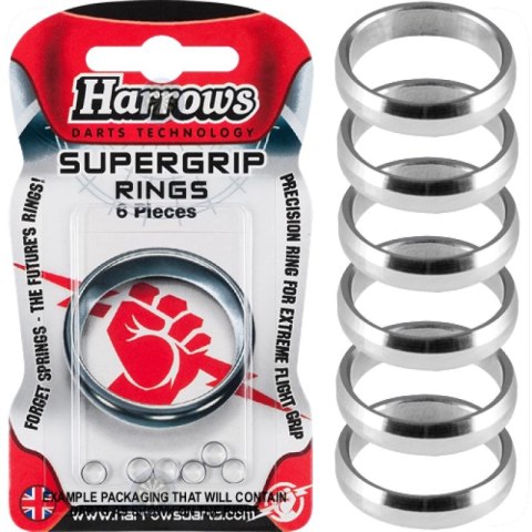 Zestaw pierścieni do shaftów Supergrip spare rings (6 szt.) HS-TNK-000013262 Harrows