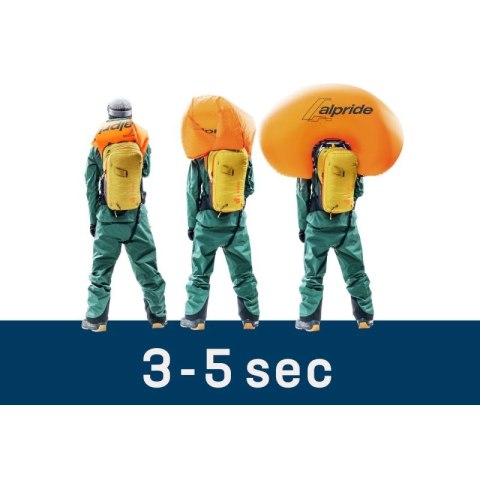 Plecak lawinowy Deuter Alproof Lite 22 - turmeric/black Deuter