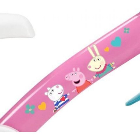Rower dziecięcy 12" Świnka Peppa różowa 1195 Pink Toimsa