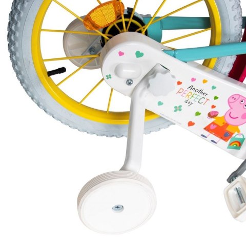 Toimsa-Rower dzieciecy 16" Swinka Peppa zielony Toimsa