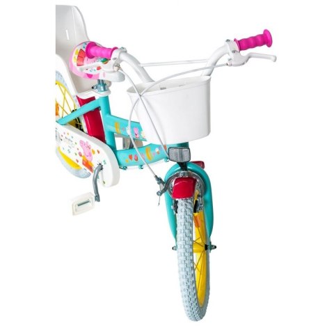 Toimsa-Rower dzieciecy 16" Swinka Peppa zielony Toimsa