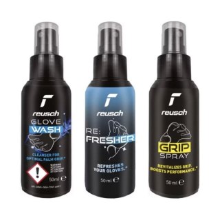 Zestaw do pielęgnacji rękawic bramkarskich Reusch Glove Care kit 3x50 ml 5554000 Reusch