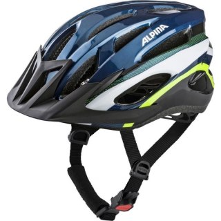 Kask rowerowy ALPINA MTB17 ciemno niebieski-neonowy 58-61 Alpina