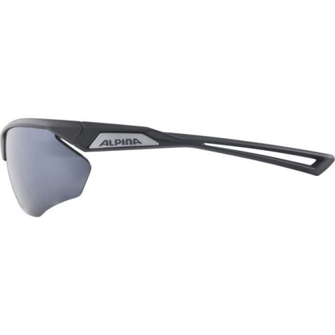 Okulary ALPINA NYLOS HR kolor MIDNIGHT-GREY MATT szkło SILVER MIRROR Cat.3 new 2025 Alpina
