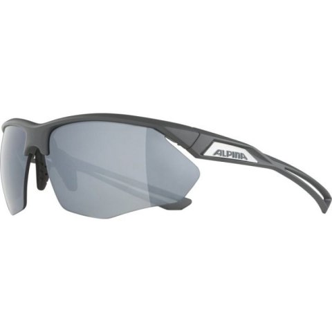 Okulary ALPINA NYLOS HR kolor MIDNIGHT-GREY MATT szkło SILVER MIRROR Cat.3 new 2025 Alpina