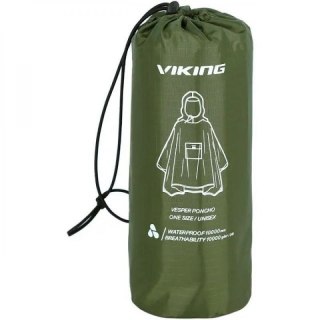 Poncho przeciwdeszczowe dla dorosłych VIKING Vesper zielone Viking