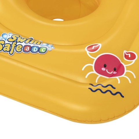 Koło dmuchane Bestway 32050 Swim Safe Wondersplash Square 3-Ring Baby Boat 92800497000 Bestway