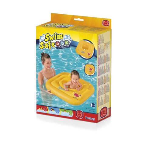 Koło dmuchane Bestway 32050 Swim Safe Wondersplash Square 3-Ring Baby Boat 92800497000 Bestway