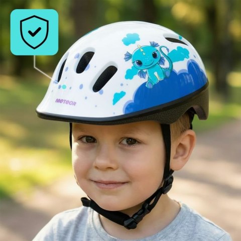 Kask rowerowy Meteor KS06 S 48-52 cm Dragon 17431 Meteor