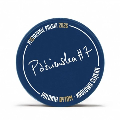 Krążek hokejowe Polonia Bytom 14 Mistrz BLUE WMN Ltd SREBKRMSPB Inny