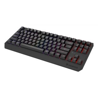 GENESIS Thor 230 TKL klawiatura Gaming USB + RF Wireless + Bluetooth QWERTY US English Czarny Genesis